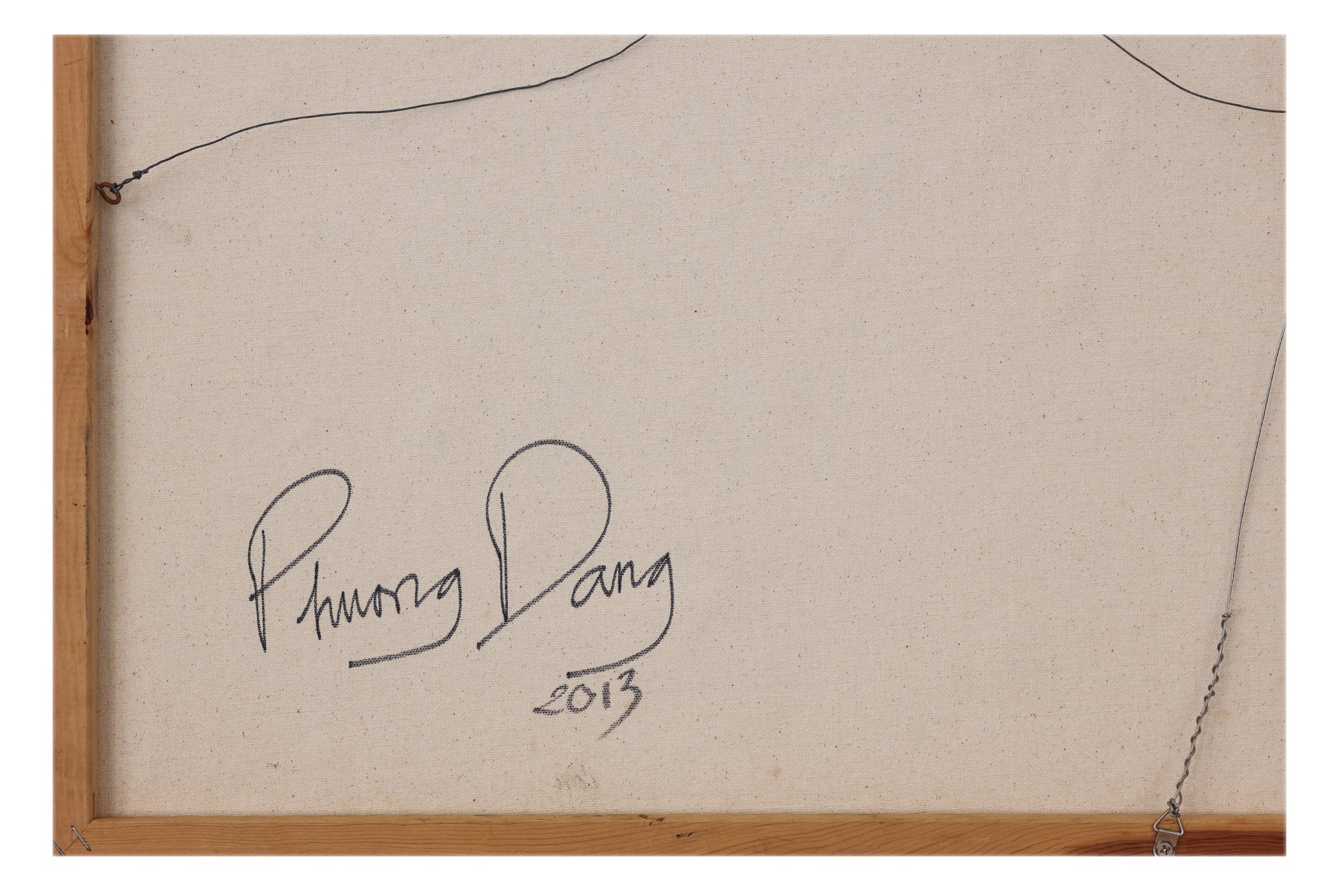 PHUONG DANG (VIETNAMESE, B. XX) - ABSTRACT PAINTINGS (2)