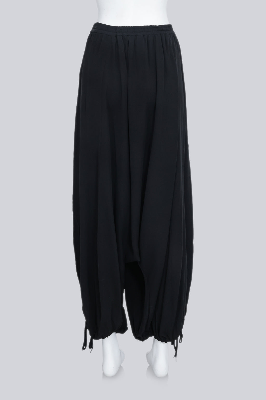 CHLOE - BAGGY BLACK TROUSERS