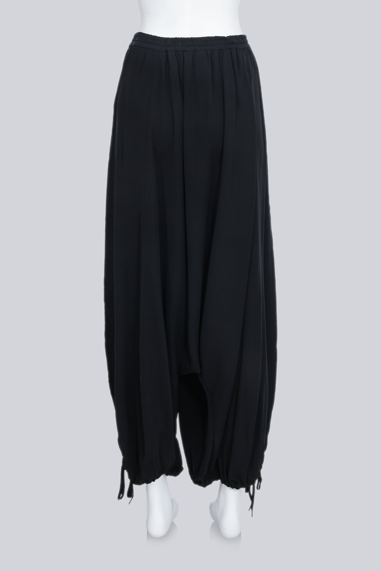 CHLOE - BAGGY BLACK TROUSERS