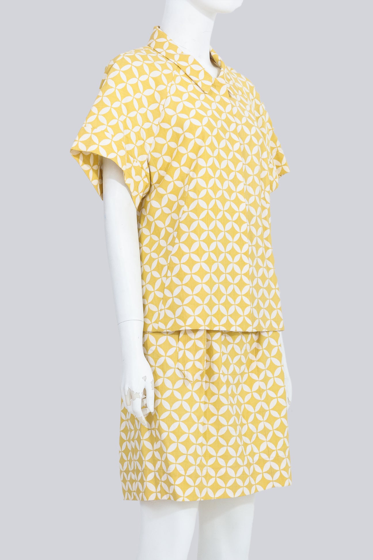 DRIES VAN NOTEN - A PRINTED TWO PIECE ENSEMBLE