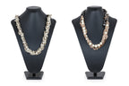 LANVIN - TWO FAUX PEARL NECKLACES