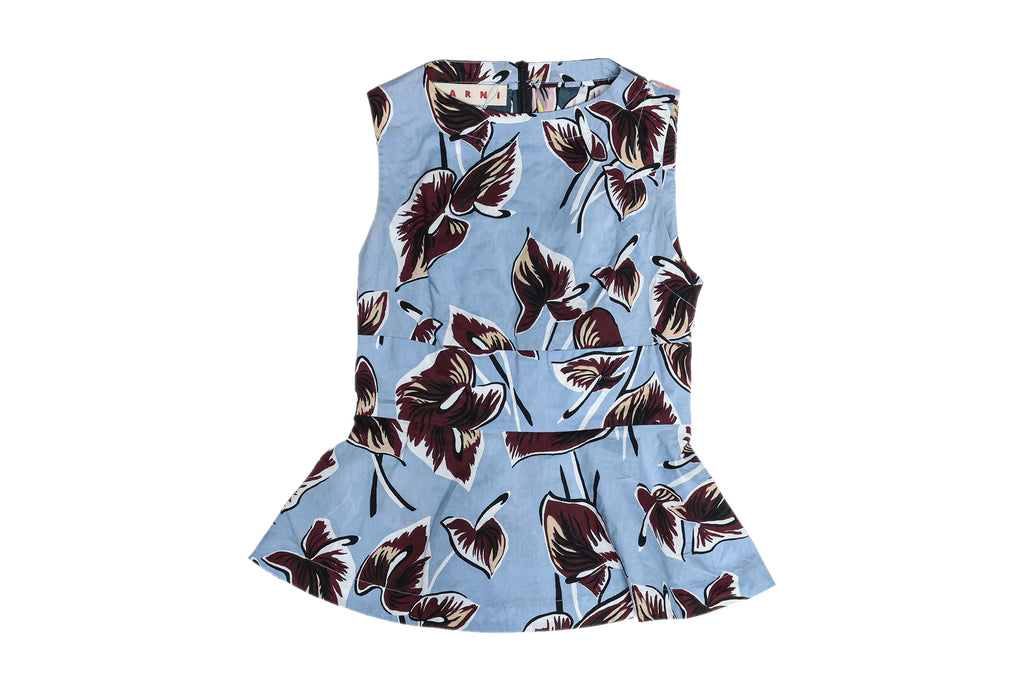 MARNI - A LIGHT BLUE AMLAPURA PRINT TOP