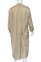 MIHARAYASUHIRO - A BEIGE LONG SHIRT DRESS
