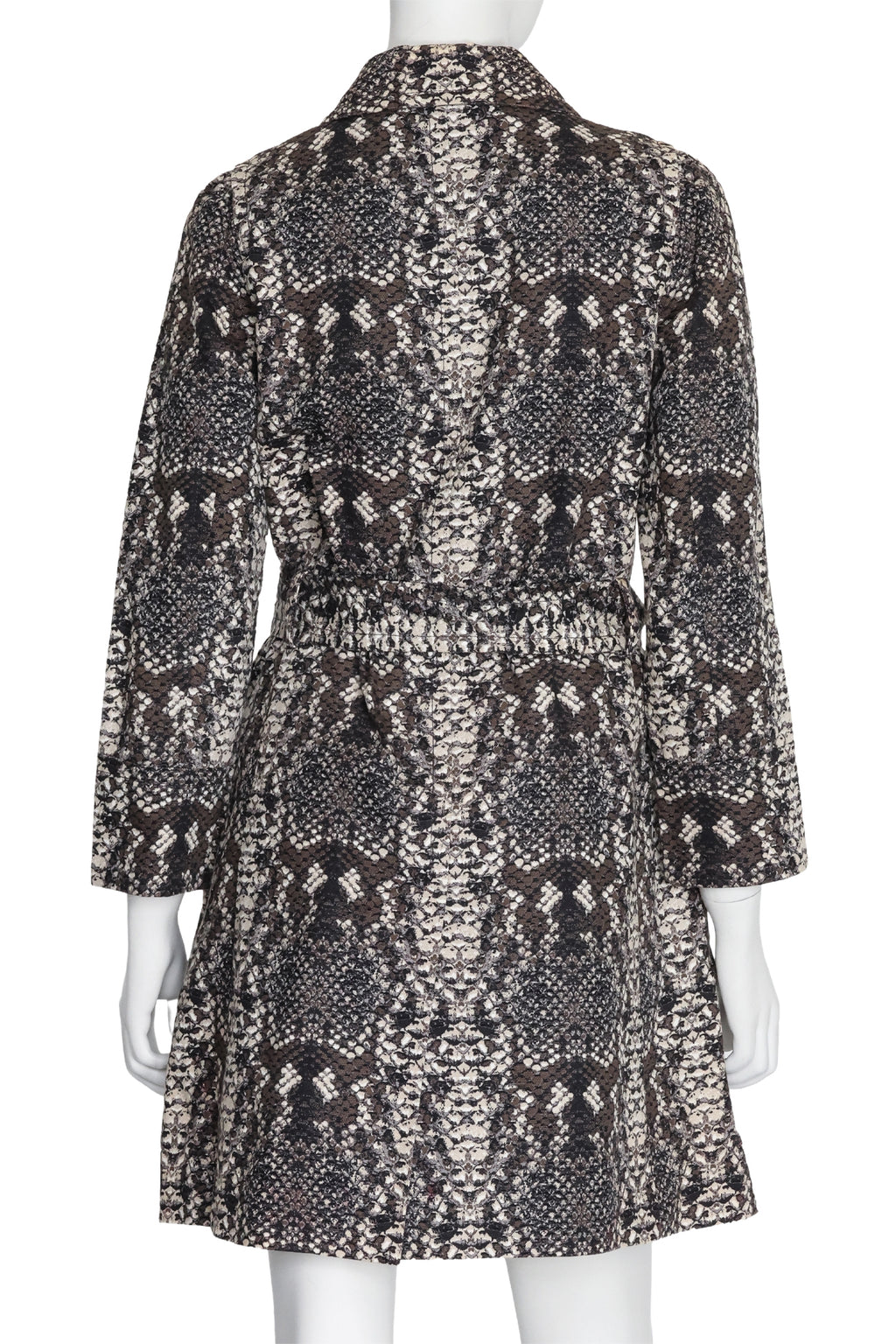 MARC BY MARC JACOBS - A SNAKESKIN PRINT COAT