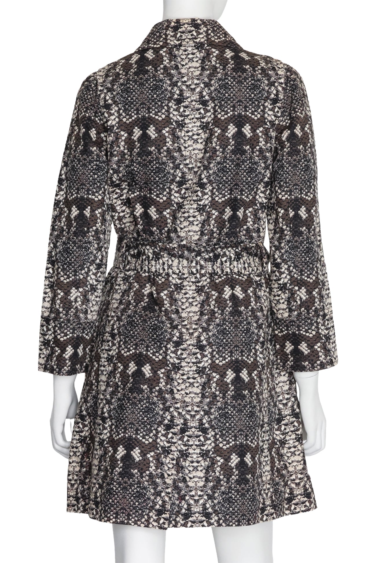 MARC BY MARC JACOBS - A SNAKESKIN PRINT COAT
