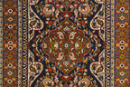 A LARGE MASHAD WOOL CARPET (282 x 198cm)