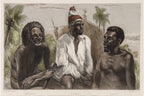 A GROUP OF SIX STUDIES OF INDIGENOUS PACIFIC ISLANDERS, JOSEPH BEETE JUKES, 1847