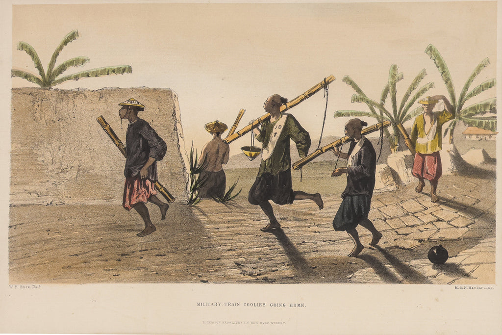 A GROUP OF THREE SCENES OF CHINESE LIFE, DICKINSON BROS, 1860
