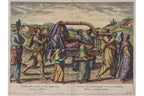 FOUR ETHNOGRAPHIC ENGRAVINGS OF PORTUGUESE PEOPLES, JOHANNES & BAPTISTA A DOETECHUM, 1598
