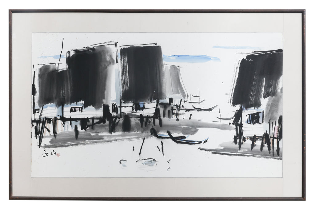 LEE TECK SUAN (LI DEZHUANG) (SINAGPOREAN, B.1958) UNTITLED