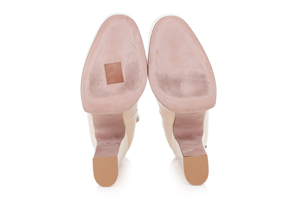 VALENTINO GARAVANI - A PAIR OF GO PLATFORM PUMPS