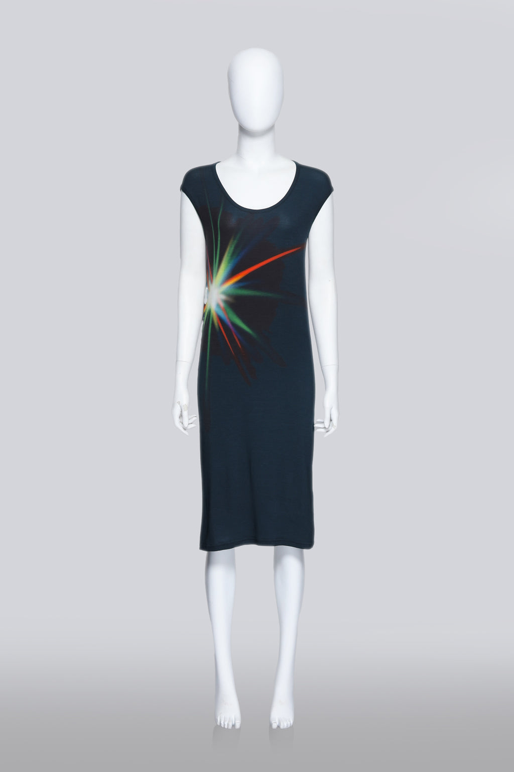 MARTIN MARGIELA - A LENS FLARE NAVY DRESS