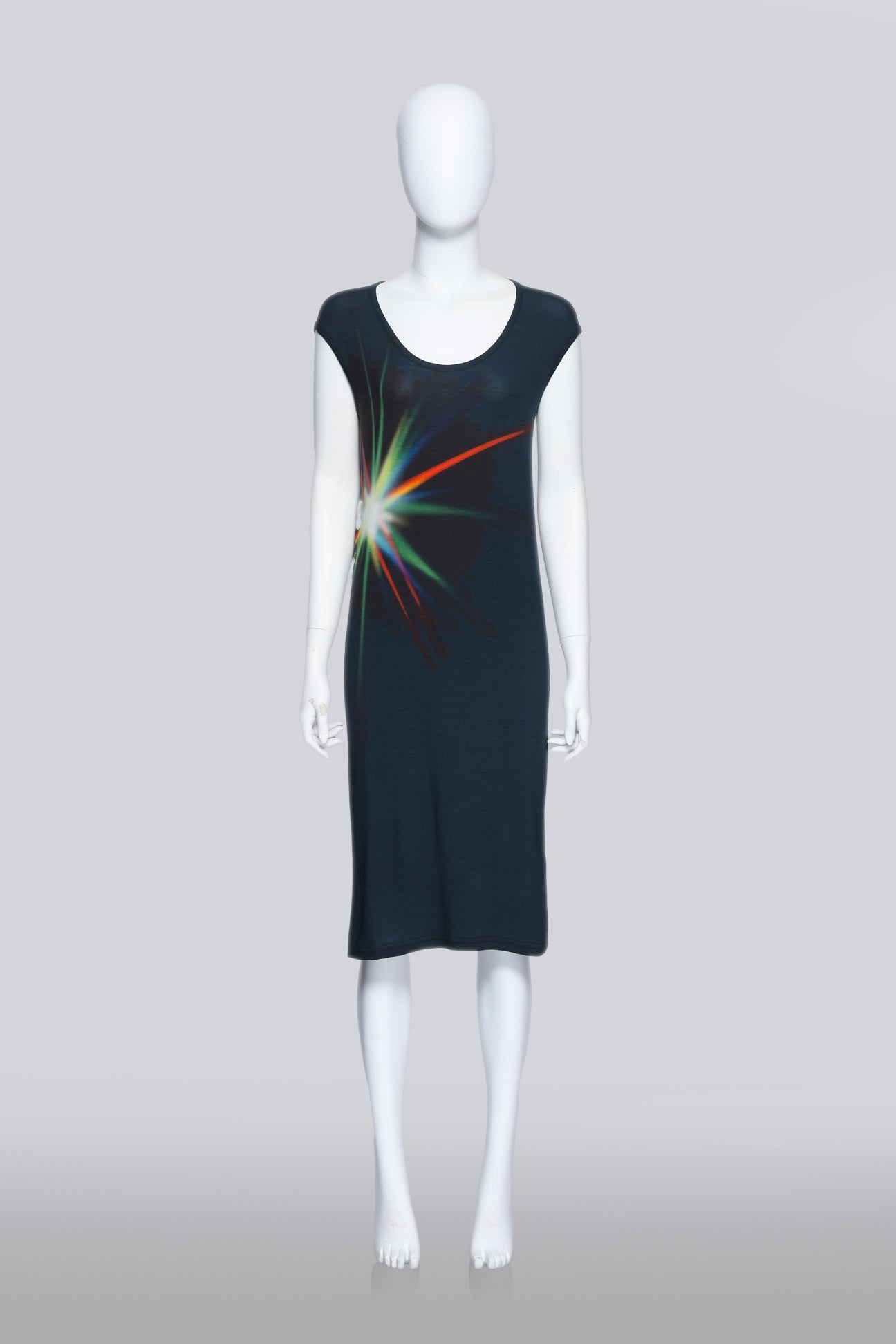 MARTIN MARGIELA - A LENS FLARE NAVY DRESS