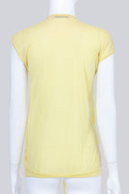 STELLA MCCARTNEY - A YELLOW COWL SHIRT