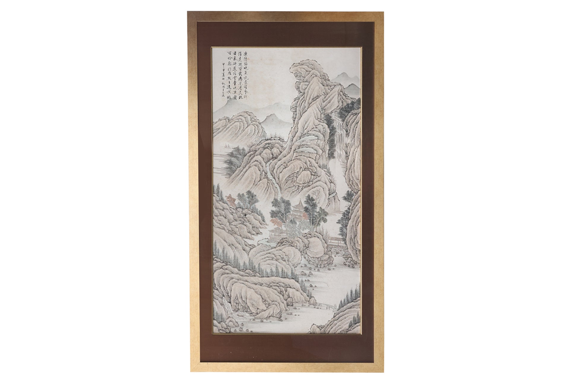 MANNER OF WANG XUE HAO - AN EXTENSIVE MOUNTAIN LANDSCAPE
