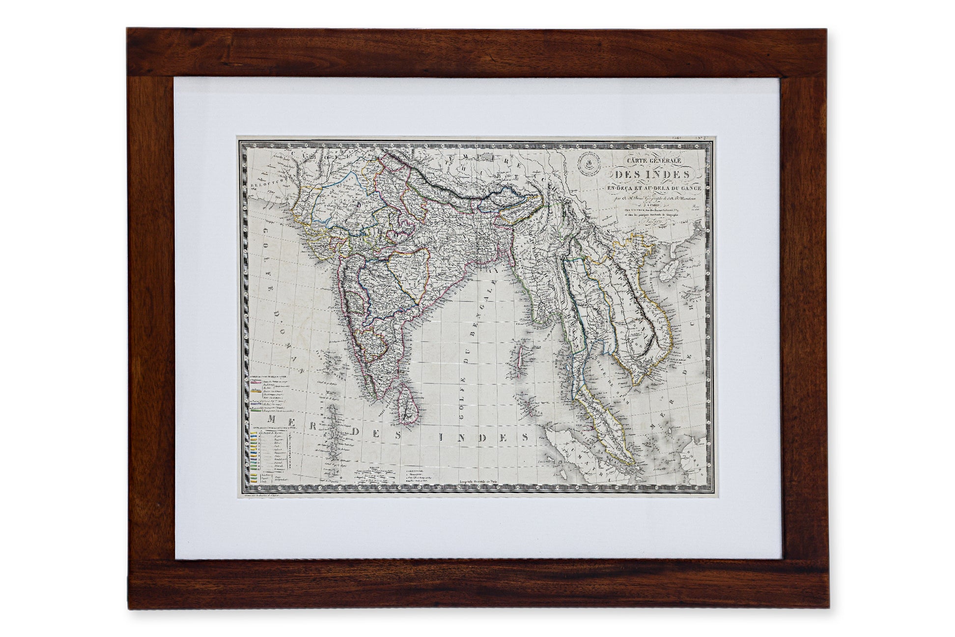 AN 1821 FRENCH MAP OF EAST ASIA