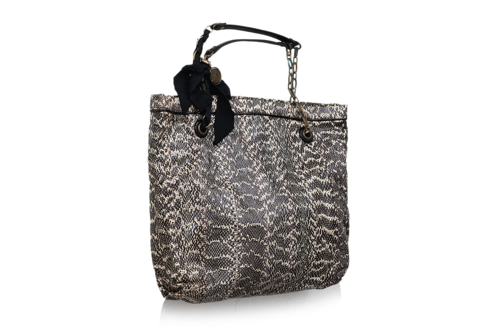 LANVIN - A SNAKESKIN TOTE