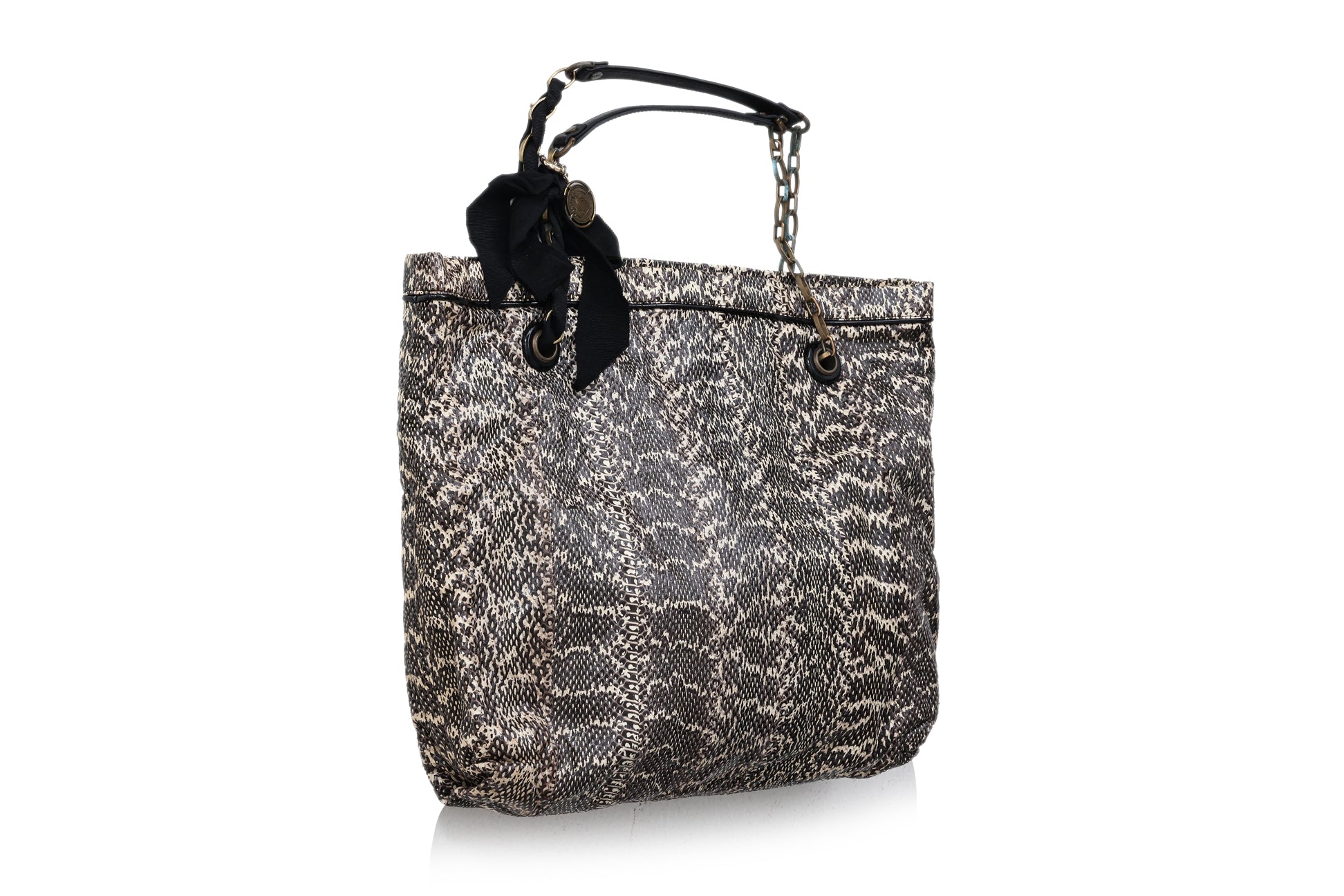 LANVIN - A SNAKESKIN TOTE