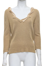 PRADA - A LONG SLEEVE KNIT TOP