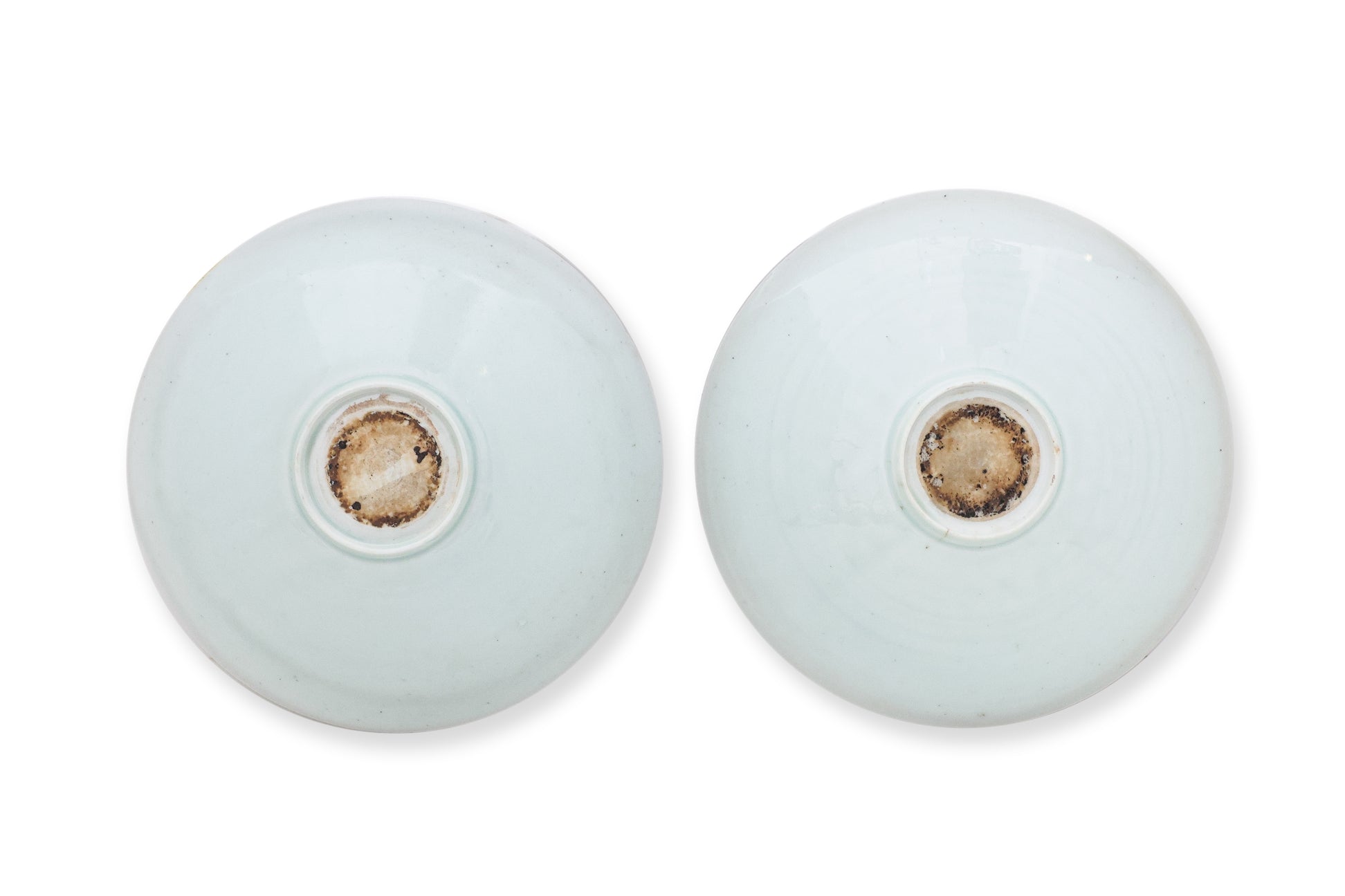 TWO QINGBAI-TYPE INCISED BOWLS