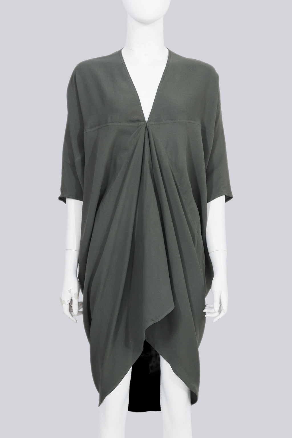 RICK OWENS - A SAGE TUNIC DRESS