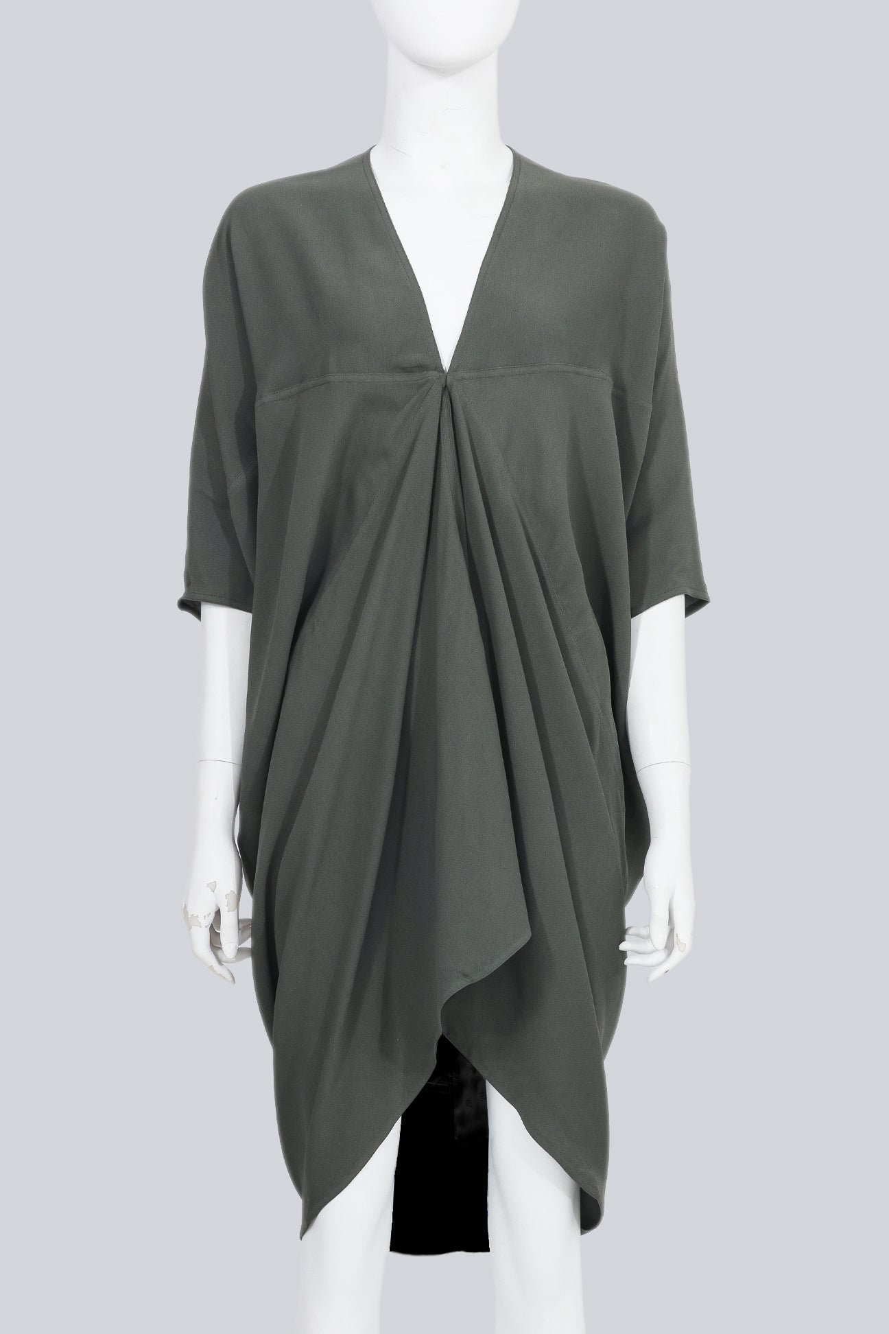 RICK OWENS - A SAGE TUNIC DRESS