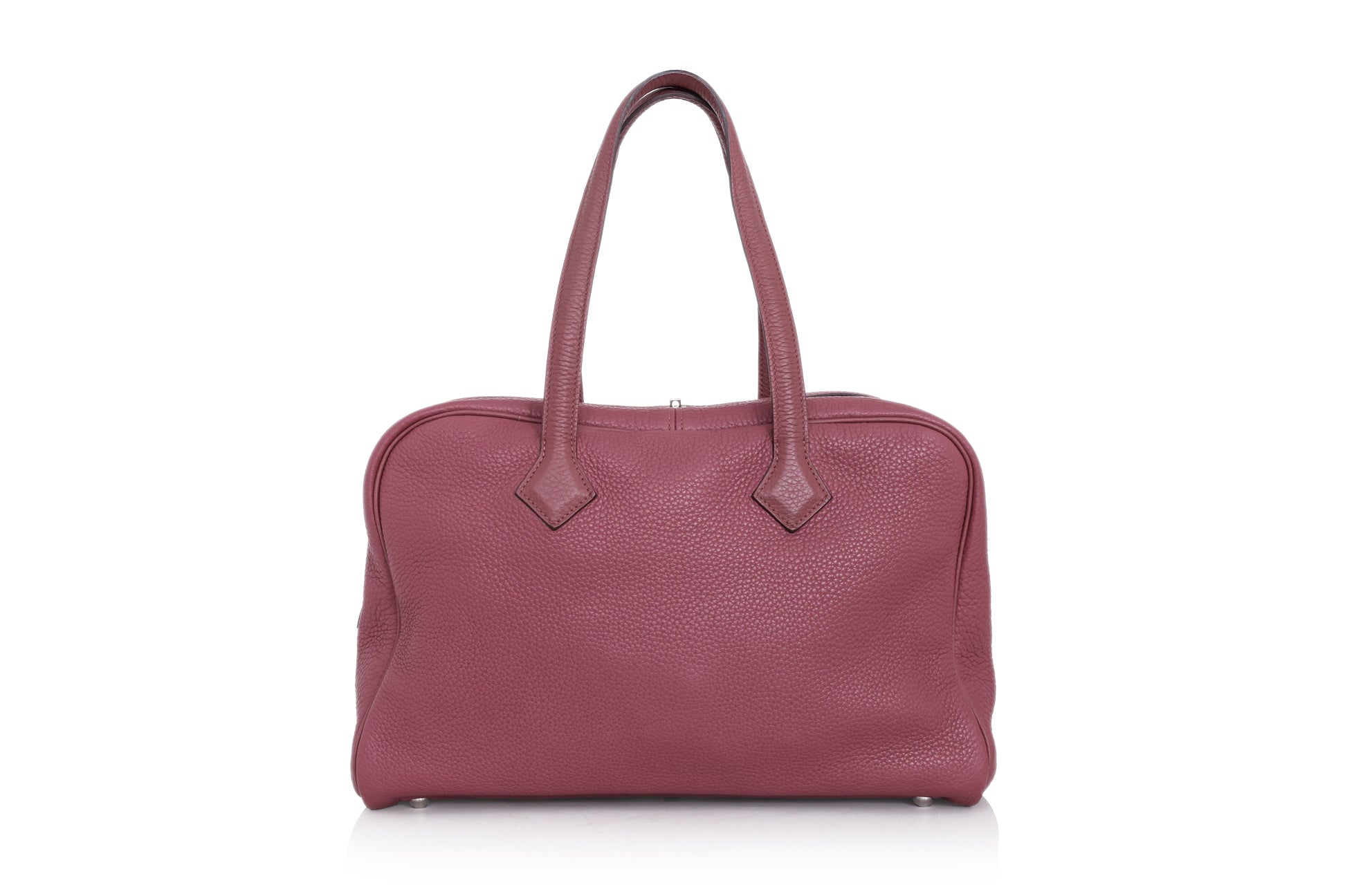 HERMES - A 'VICTORIA II 35' LEATHER TOTE BAG