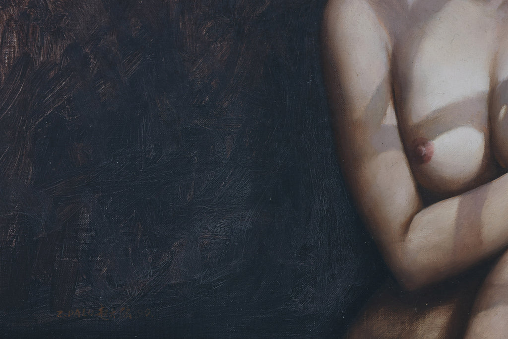 ZHAO DALU (CHINESE, B. 1953) - OLD HOUSE SERIES NO.2