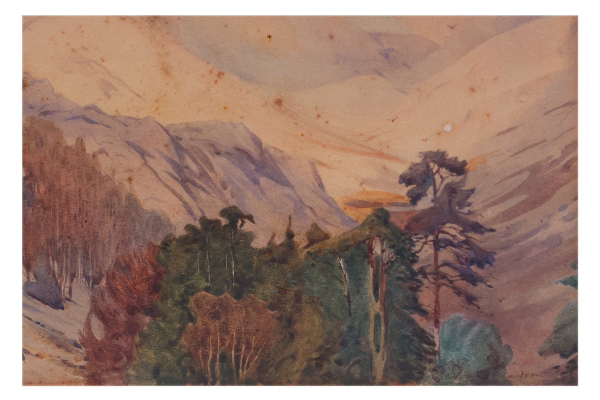 FREDERICK EDWARD JOSEPH GOFF (ENGLAND, 1855-1931) - MOUNTAIN GLORY, THE RYDAL FELLS, LAKE DISTRICT