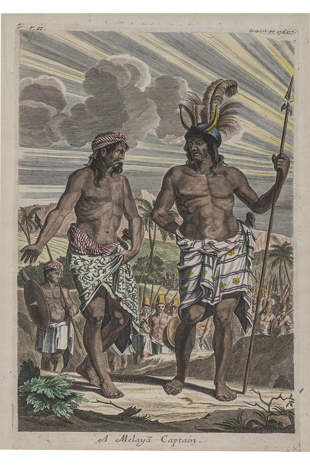 A GROUP OF FOUR INDONESIAN ETHNOGRAPHIC ENGRAVINGS, JOHAN NIEUHOFF, 1732