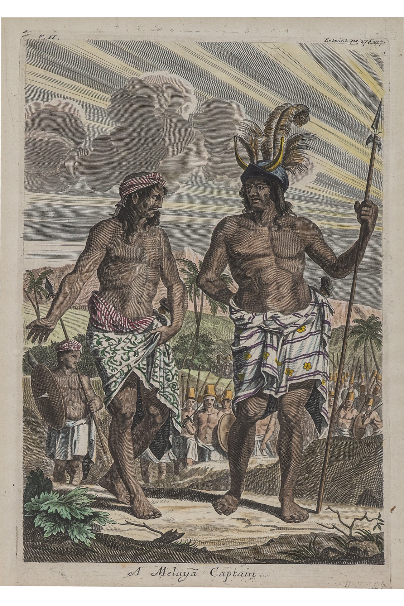 A GROUP OF FOUR INDONESIAN ETHNOGRAPHIC ENGRAVINGS, JOHAN NIEUHOFF, 1732