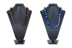 LANVIN - TWO NETTED FAUX PEARL NECKLACES