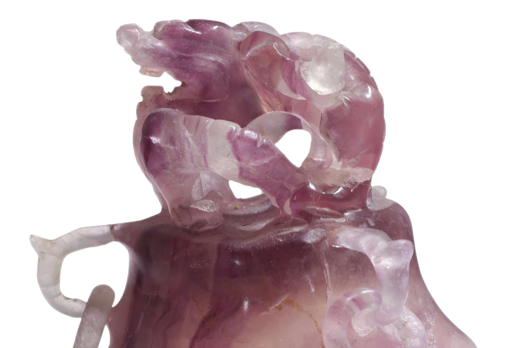 TWO HARDSTONE CARVINGS