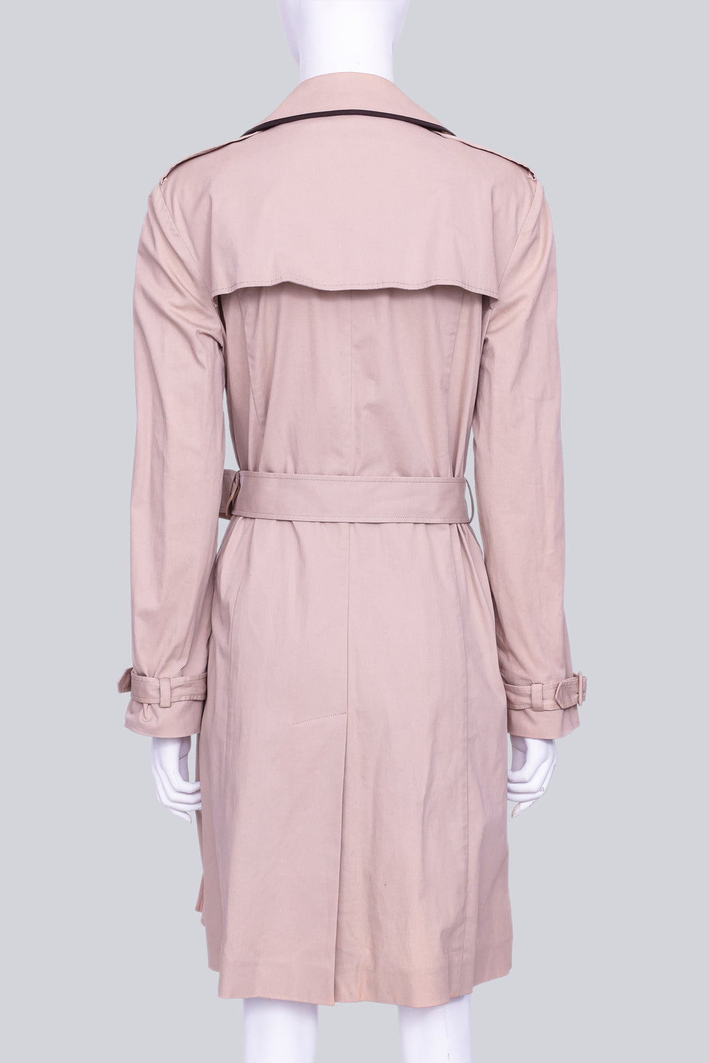 MIU MIU - A DOUBLE BREASTED TRENCH COAT