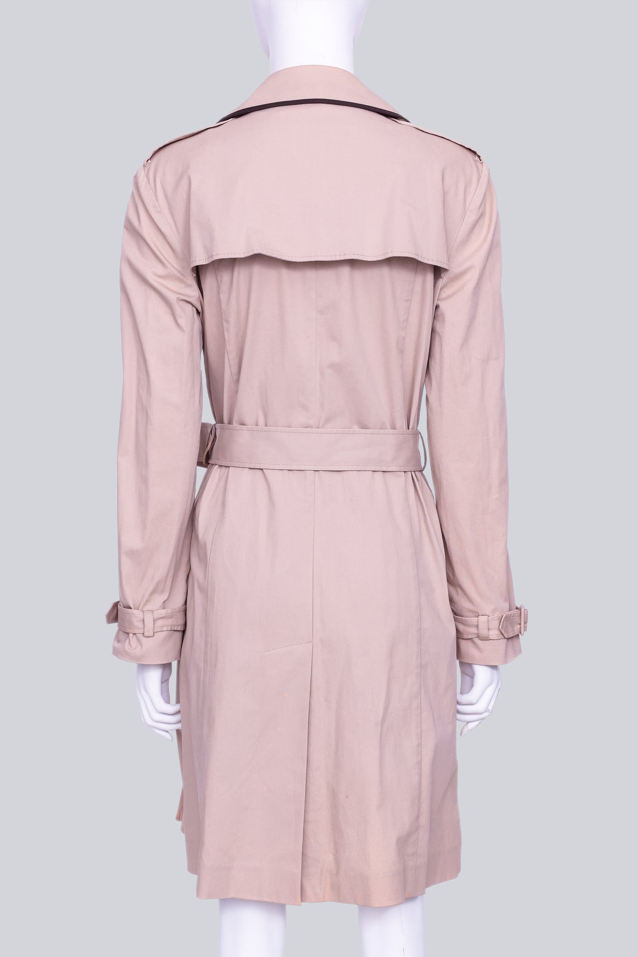 MIU MIU - A DOUBLE BREASTED TRENCH COAT