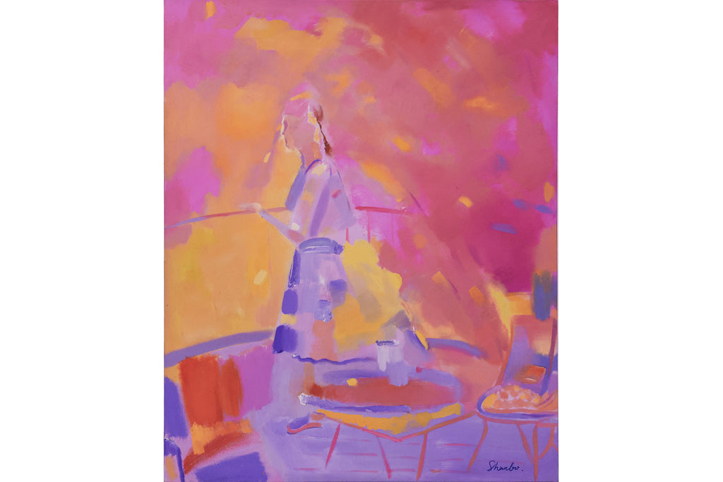 SHAN BO (CHINESE, B. 1974) - GIRL PINK