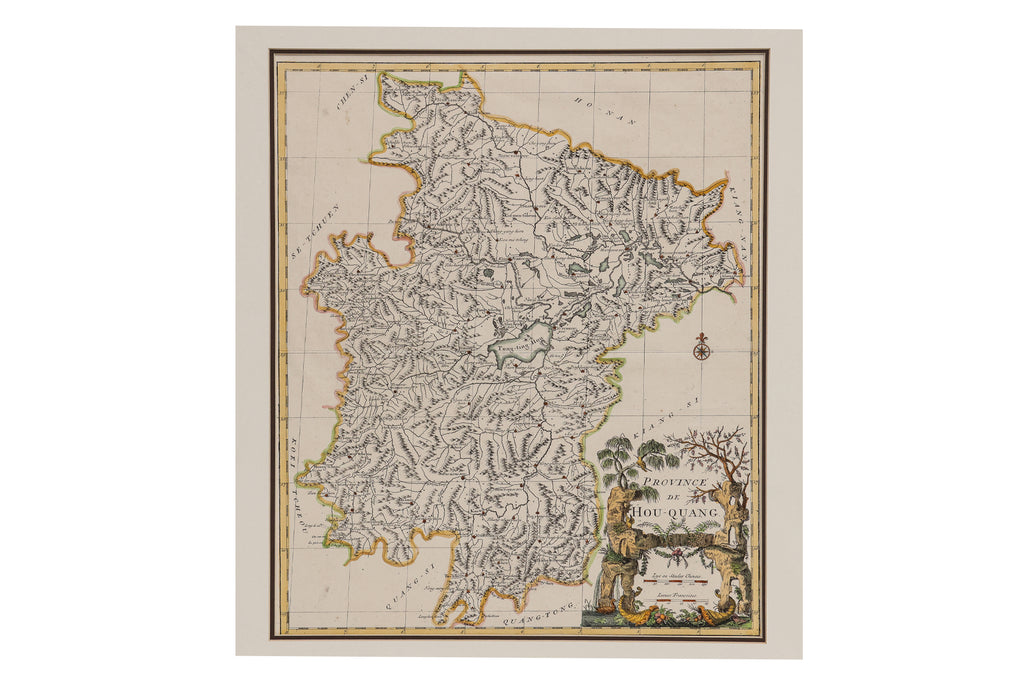 PROVINCE DE HOU-QUANG, JEAN D'ANVILLE, 1737