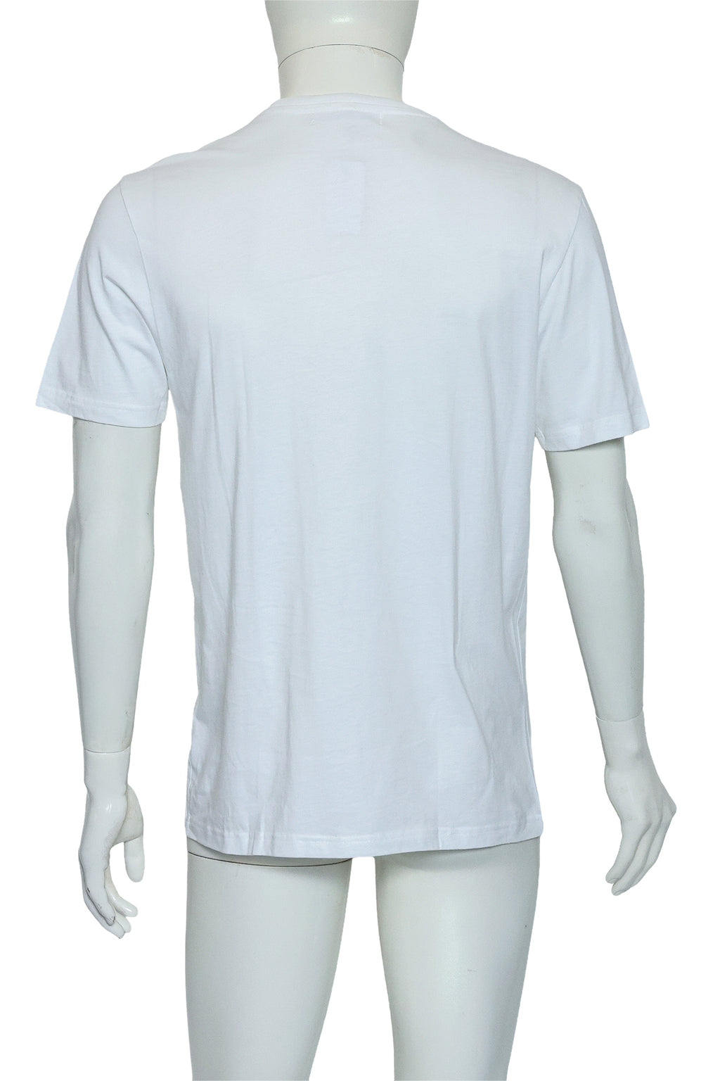 CRAIG GREEN - A WHITE PATCHWORK APPLIQUÉ T-SHIRT