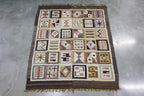 A SMALL PERUVIAN TEXTILE  147 x 112cm