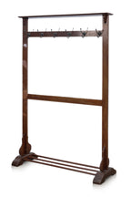 A TEAK COAT RACK