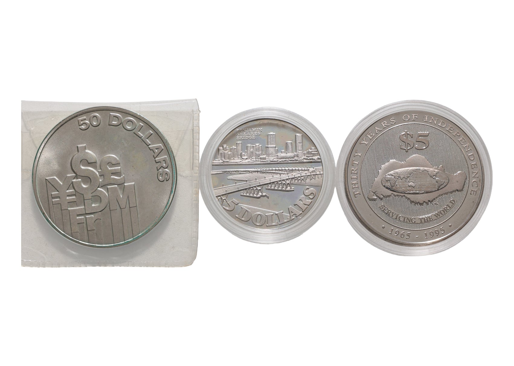 SINGAPORE - COMMEMORATIVE SILVER PROOF AND OTHER COINS (7)