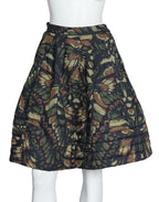 MCQ ALEXANDER MCQUEEN - A CAMOUFLAGE PRINT COTTON SKIRT