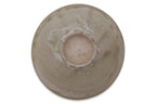 AN OLIVE-GLAZED STONEWARE BOWL