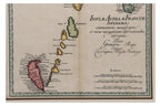 INSULAE ANTILLAE FRANCIAE SUPERIORES & INFERIORES, CHRISTOPHER WEIGEL, C. 1718