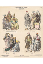 A GROUP OF FOUR COSTUME ENGRAVINGS, 1905