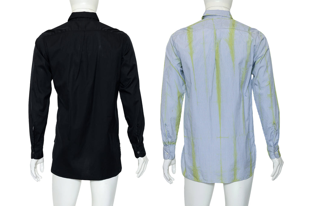 DRIES VAN NOTEN - TWO LONG SLEEVE BUTTON UP SHIRTS