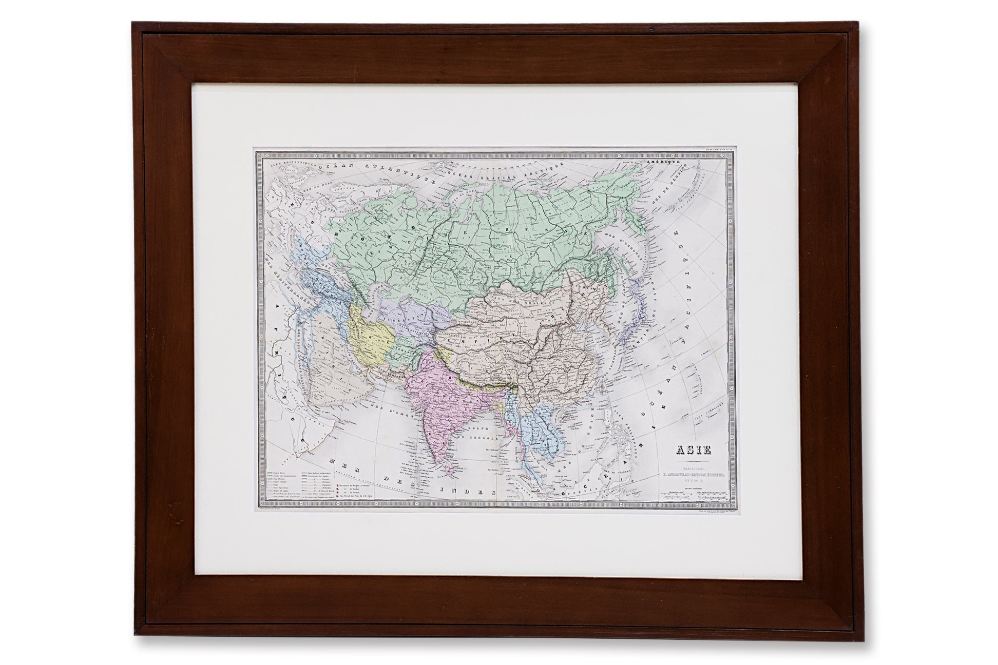 A FRENCH MAP OF ASIA