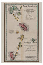 INSULAE ANTILLAE FRANCIAE SUPERIORES & INFERIORES, CHRISTOPHER WEIGEL, C. 1718