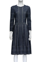 ALEXANDER MCQUEEN - A LONG SLEEVE KNIT DRESS