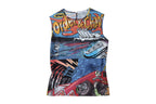 J.W. ANDERSON - A GRAPHIC PRINT SLEEVELESS TOP